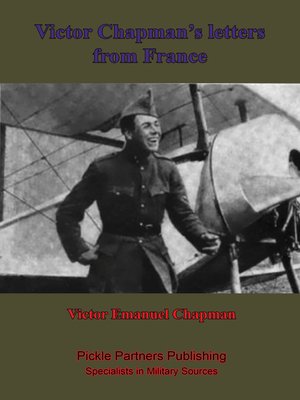 cover image of Victor Chapman's Letters From France
